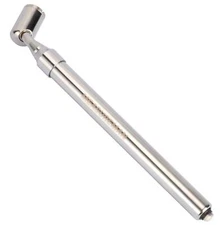 Measureman Heavy Duty Large Bore Dual Head Truck Tire Gauge 360° Swivel Chuck...