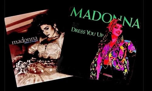⭐️MADONNA⭐️ Like a Virgin Vinyl LP & Dress You Up 12” 1984 ➡️ Both in Shrink‼️