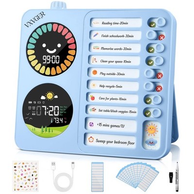 Visual Timer for Kids/ADHD with Two Color Screen, Countdown Timer Digital Pla...