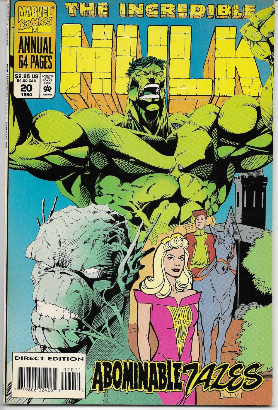 INCREDIBLE HULK ANNUAL #20 (1994) - Back Issue (S)