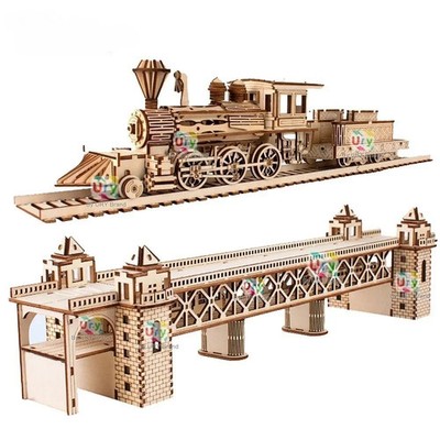 3D Holzpuzzle Luftschiff Modellbausätze für Erwachsene Modellbausatz Braintease