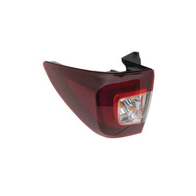For Honda Passport 2022 2023 Tail Light Driver Side | Outer | Black Housing LED