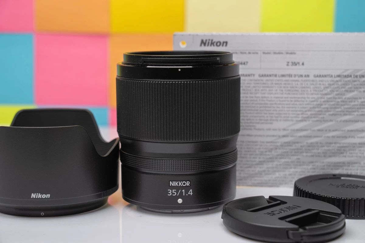 35mm Focal f/1.4 Camera Lenses for Nikon for sale | eBay