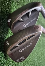 TAYLORMADE HI TOE WEDGES WEDGE SET STIFF SHAFTS 50° & 60° (2 CLUBS) KBS Hi REV