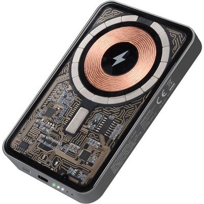 ISY ITP-5000 MagSafe Powerbank Silber/Transparent (Apple)