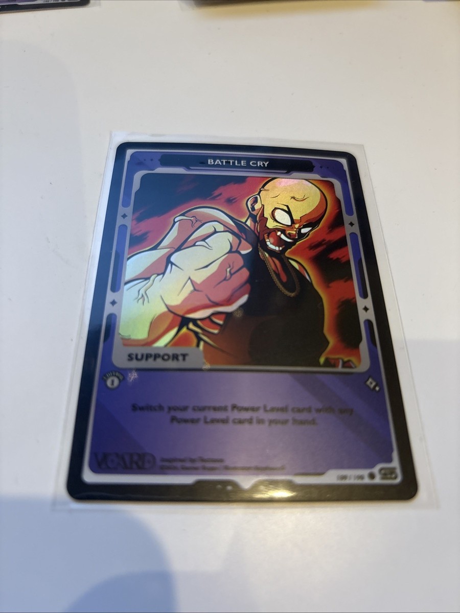 Gamersupps VCARD Rising Stars 1st Ed Holo Support Battle Cry