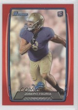 2013 Bowman Red Rainbow Foil 160/199 Joseph Fauria #184 g2l