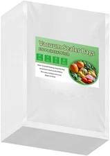 Premium Vacuum Sealer Bags 100 Quart 11" X 14", Pre-Cut Food Saver Bags, BPA Fre