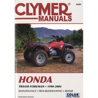 Honda TRX450 Foreman (1998-2004) Quad Repair Manual Clymer