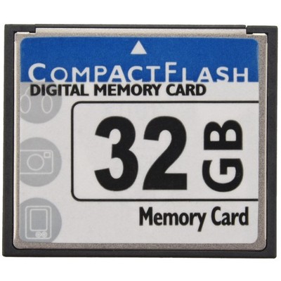 Professional 32 Gb Compact Flash-Speicherkarte (Whiteandblue) X5S75436