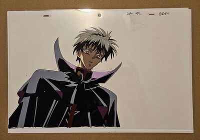 X: The Movie X/1999 Anime Production Cel And Sketch - Kamui Shiro