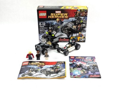 LEGO Marvel Super Heroes 76030 Avengers Hydra Showdown - 100% Complete w/Manual
