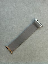 Apple Watch Sportarmband original 41 mm silberfarben Edelstahl