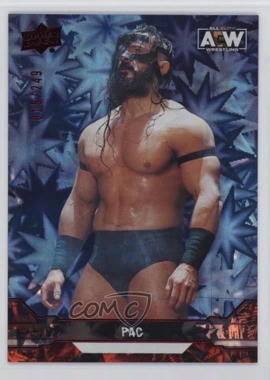 2023 Upper Deck AEW All Elite Wrestling Dynamite 15/249 Pac #40 16vq