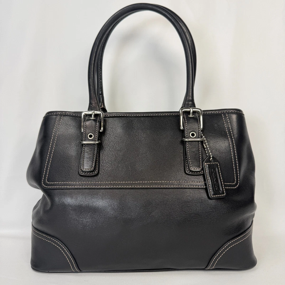 Coach Hampton Satchel/Top Handle Bag Black Bags & Handbags for