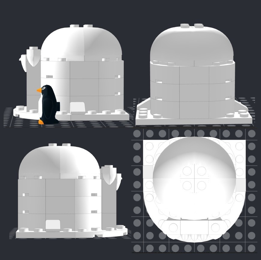 Rebrickable Lego Igloo Arctic Sets Lego City Arctic Mobile