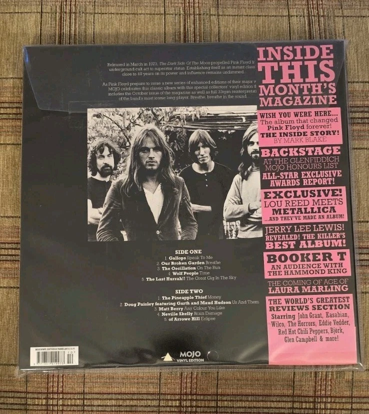 MOJO Vinyl Edition - feat "Return To The Dark Side Of The Moon" - New Unopened - Image 2 of 2