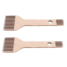 2 Pcs Loom Set Tapestry Weaving Comb Weave Hand Tools Knitting Machine