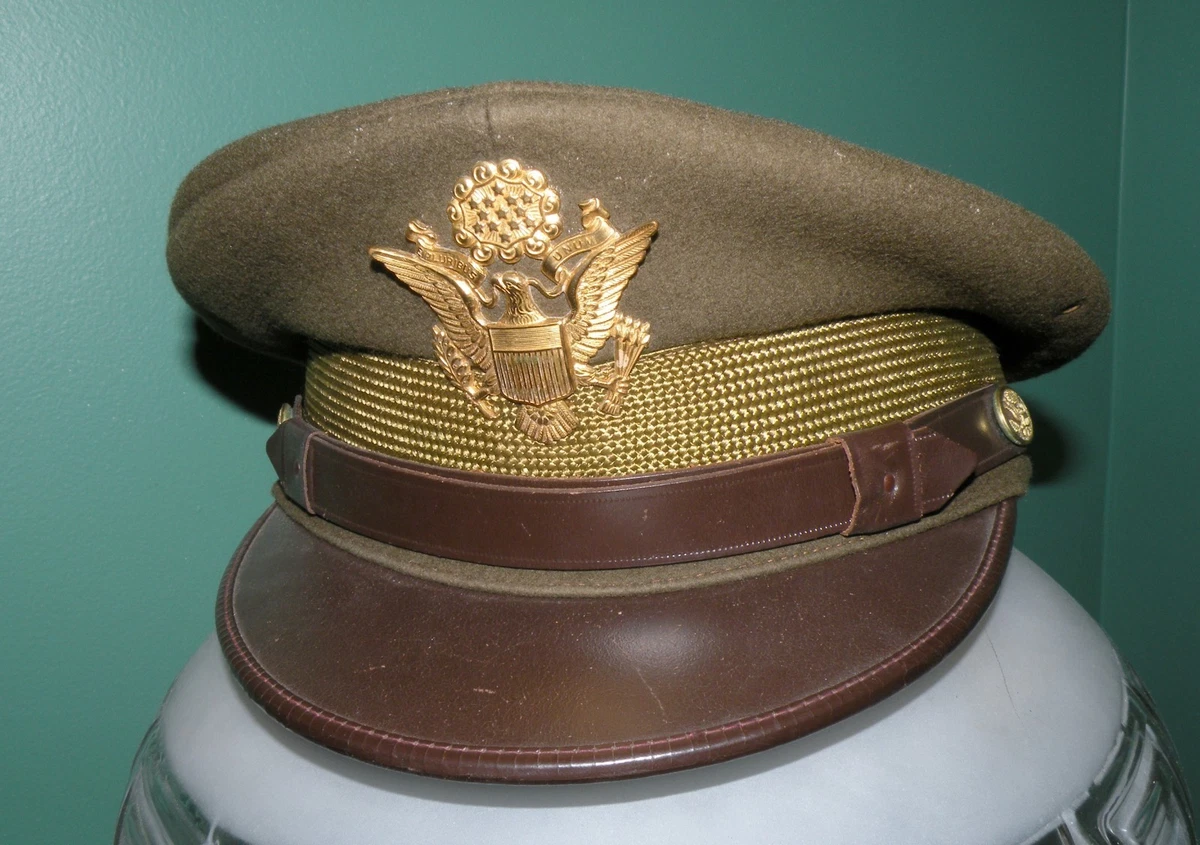 Ww2 官员鸭舌帽，二战美国收藏帽子、头盔| eBay