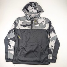Nike Men's Medium Therma-Fit Black Gray Camo Hoodie
