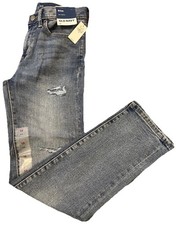 Old Navy Girls Jeans Sz 12 Slim Straight Distressed Stretch NWT