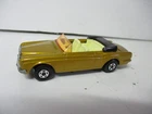 Matchbox Lesney Superfast SF69 Rolls Royce Coupe- gold, BLACK BASE, loose