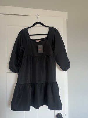 Levi's Women's Black Midi Small Dress