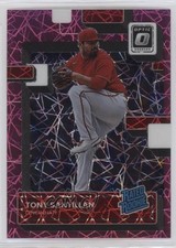 2022 Donruss Optic Rated Rookie Pink Velocity Prizm Antonio Santillan Tony 17ok