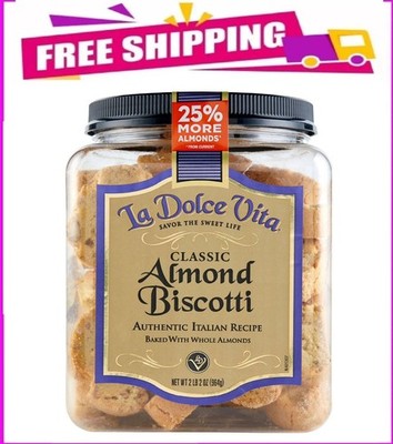 La Dolce Vita Classic Almond Biscotti 34 oz.