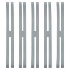 9 Inch H Band Silicone Rubber Bands, 5 Pcs Silicone Bands, Grey