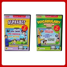 Lakeshore Learning CD-ROM Game Bundle Alphabet  Vocabulary PreK-K Win/Mac