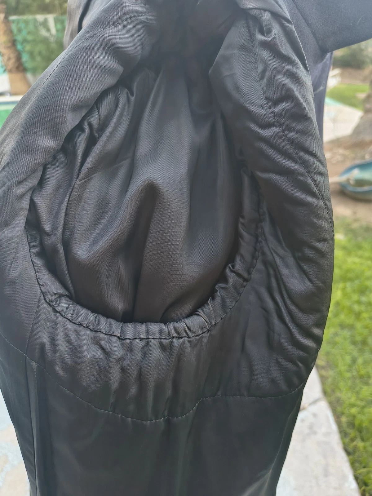 Peacoat Naval Clothing Depot Black Wool 42R, Superb Condition - product detail image 9
