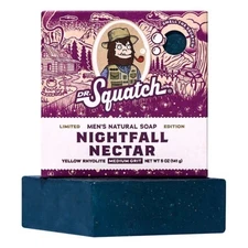 NEW SCENT!! 2 PACK Dr Squatch NIGHTFALL NECTAR Limited Edition Bar!