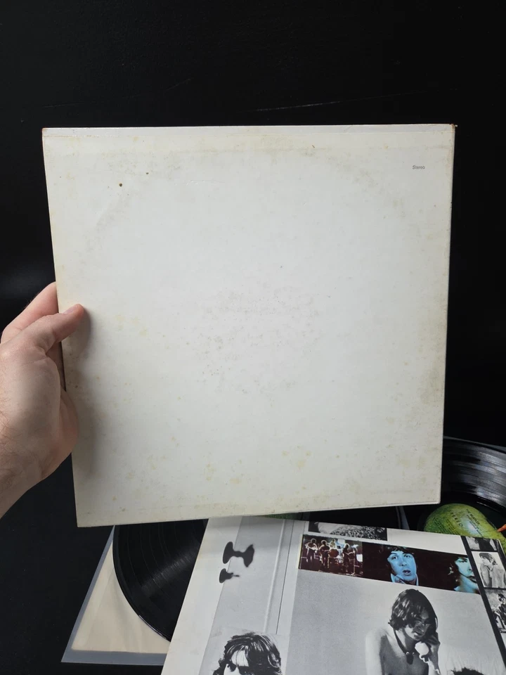The Beatles White Album 2lp Vinyl OG 1968 2nd Press Numbered W/Poster VG+/EX+Wax - Image 4 of 4