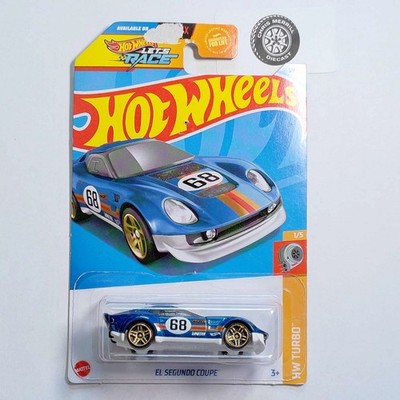 HOT WHEELS EL SEGUNDO COUPE BLUE NETFLIX LET'S RACE 51/250 HW TURBO 1/5