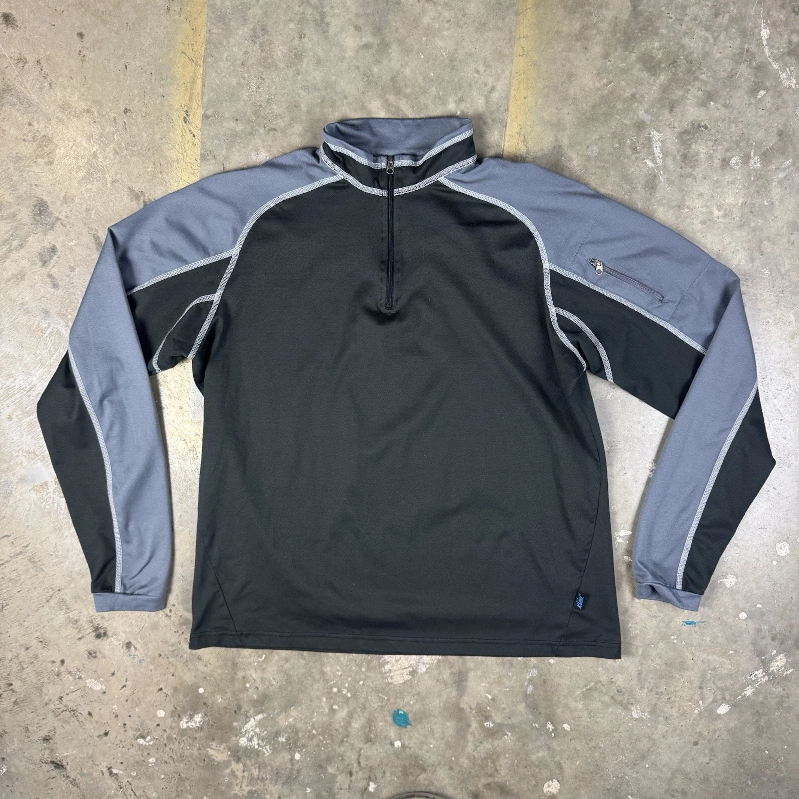 KÜHL Long Sleeve T-Shirt Size Medium Technikore Athletic Sportswear Hiking Work