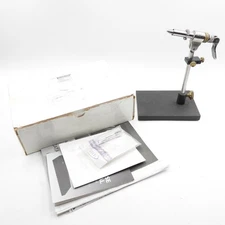 HMH Spartan Fly Tying Vise. W/ Profile Plate, Spare Jaw, & Box.