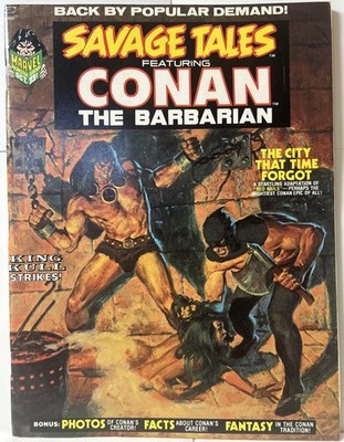Savage Tales Conan the Barbarian #2 VF (1973) 1st app Valeria! *FN/VF*