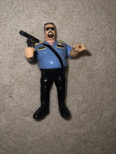 Vintage 1991 Big Boss Man WWF Hasbro Series 3 Wres...