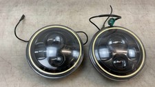 Jeep Jk Wrangler Oracle Led Headlight Pair 7 In Front 2007 2008-2017 176323