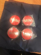 Mini Cooper Clubman 3613-1171 069 Wheel Center Caps Red Set Of 4 Like New 54mm Mini Cooper Clubman 3613-1171 069 Wheel Center Caps Red Set Of 4 Like New 54mm