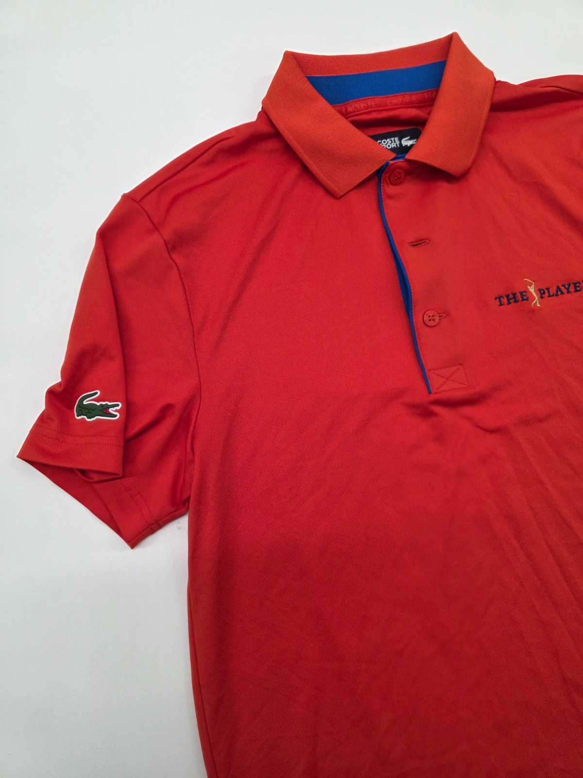 Lacoste Sport Golf Orange Polo The Players Championship Sawgrass Men Size Small thumbnail 3