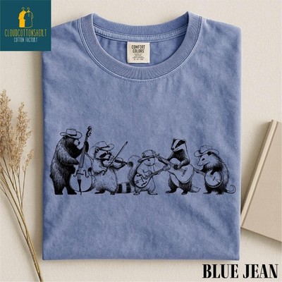 Animal Bluegrass Band Shirt Music Lover Gift Musician Sweater Bluegrass Count