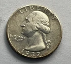 1937-D Washington Quarter, Key Date, Silver