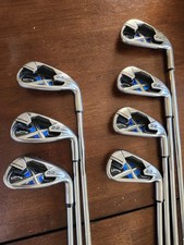 Callaway X22 Iron Set 4-pw Standard Length Uniflex Steel Shafts Golf Pride Grips