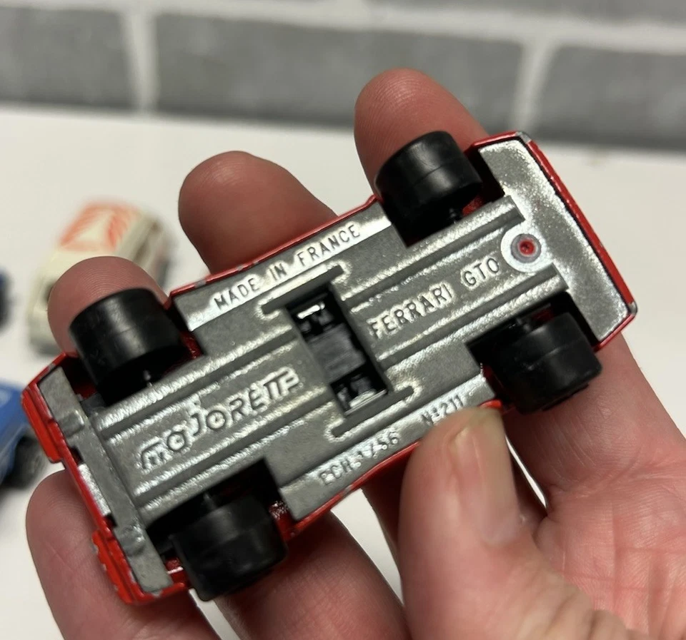 老式 Majorette 压铸汽车套装 (5) 法拉利 GTO 野马 SVO 高尔夫 Depanneuse — 第 4/4 张图片