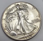 1942 AU/BU 90% Silver Liberty Walking Half Dollar US Coin
