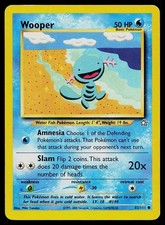 Pokemon Card Neo Genesis Wooper 82/111 Common on eBay