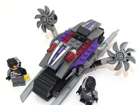Lego Ninjago 70722 Overborg Attack Incomplete Cyrus Borg Nindroid + Vehicle Only