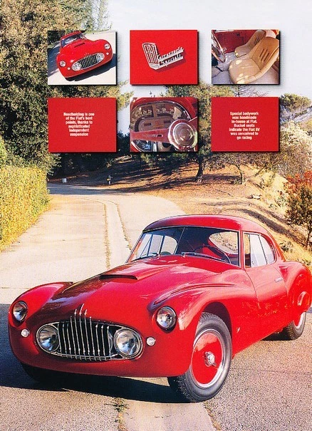 1953 Fiat 8V Coachbuilt Review Report Print Car Article K75 Foto 2 de 2